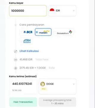 Beli DOGE Bersama Beli Finance dan Cryptowatch di Jaringan BSC
