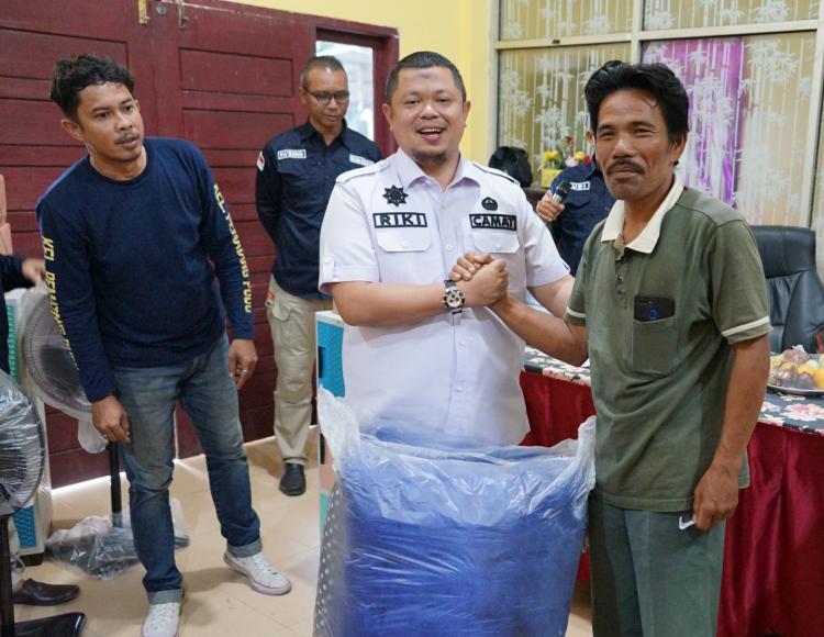Gebyar Bagi Hasil Tahunan UEK-SP Pematang Pudu, Ini Asa Camat Mandau