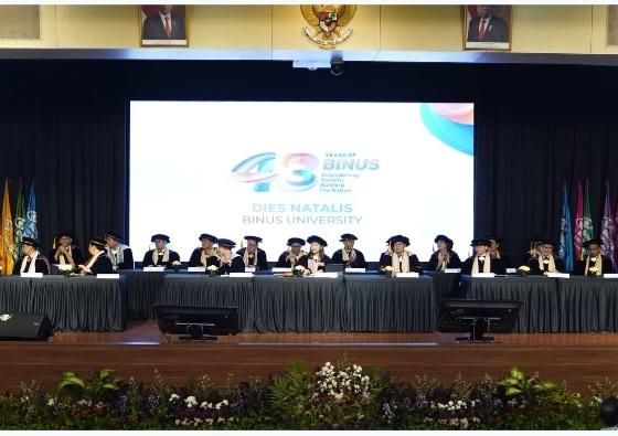 Binus University Peringati Dies Natalis ke 43, Tingkatkan Semangat Bina dan Berdayakan Masyarakat