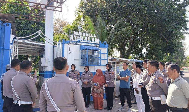 Gunting Pita, Mushola Al Kalam Pos Pol Simpang Pokok Jengkol Duri Diresmikan