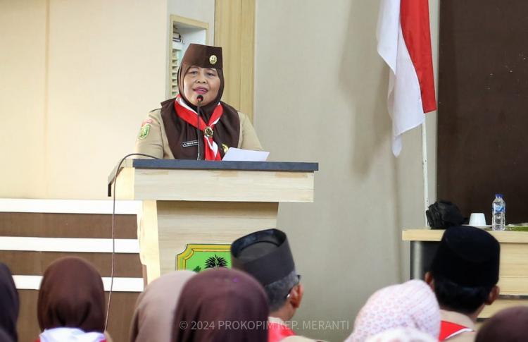 Kwarcab Pramuka Kepulauan Meranti Taja Sosialisasi Akreditasi Gugus Depan