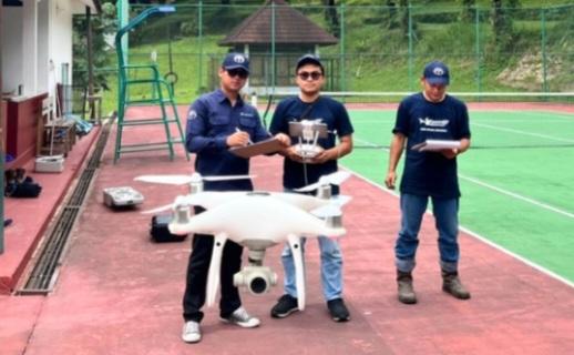 Terra Drone Indonesia Latih Pilot Drone Adaro