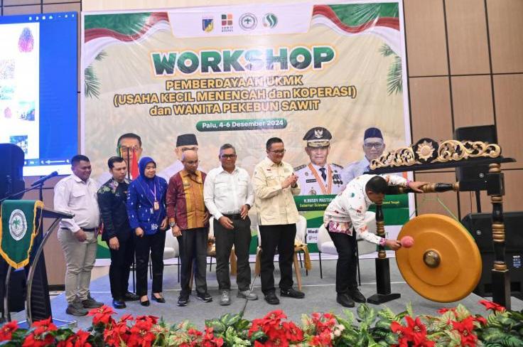 Workshop, UKMK dan Perempuan Pekebun Didorong Kembangkan Hilirisasi Sawit di Sulteng