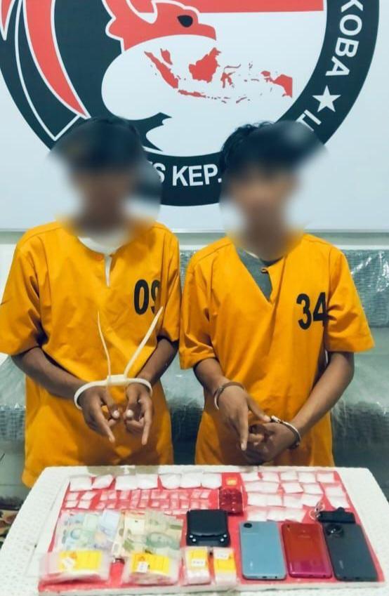 Lagi, Resnarkoba Polres Kepulauan Meranti Sikat Pengedar Sabu, 69 Paket Sabu Disita