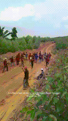 Konflik Lahan PT BBSI vs Masyarakat Makan Korban, Warga Luka-luka Diserang Sekuriti Perusahaan