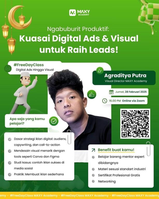 Maxy Academy Ajak Generasi Muda Belajar Digital Ads &amp, Desain Visual Gratis