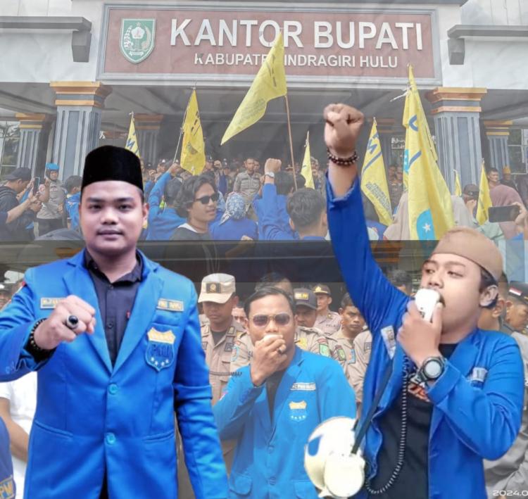 PC PMII Seru Ormawa dan Cipayung Plus Kawal 100 Hari Kerja Bupati dan Wabup Inhu
