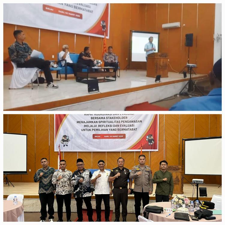 Melibatkan Bebagai Stakeholder, Bawaslu Gelar Rapat Koordinasi Evaluasi Pengawasan