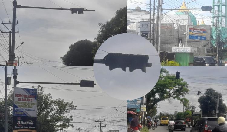 Bahaya Intai Warga di Binjai, 2 Tahun Traffic Light Seolah Dibiarkan Padam