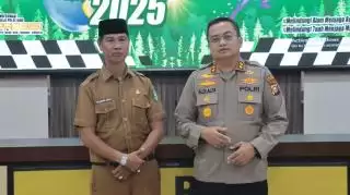 Karhutla Fun Run 2025, Kapolres Kepulauan Meranti: Ini Cara Edukasi Masyarakat Cinta Lingkungan