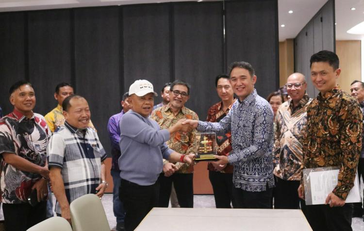 Silaturahmi Bersama SKK Migas dan PT ITA, H Asmar Bahas Peluang Anak Daerah Bergabung