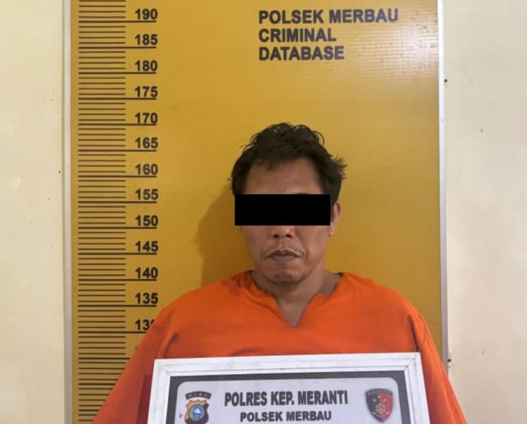 Polsek Merbau Tangkap Maling Rumah di Warkop Pelabuhan Mengkapan