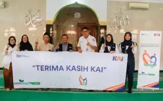 KAI Daop 1 Jakarta Salurkan Bantuan TJSL Lebih dari Rp900 Juta hingga Mei 2025