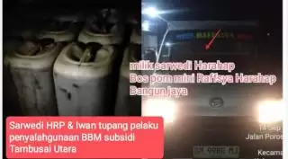 Masyarakat Minta APH Borgol Pengoplos BBM Subsidi di Kecamatan Tambusai Utara