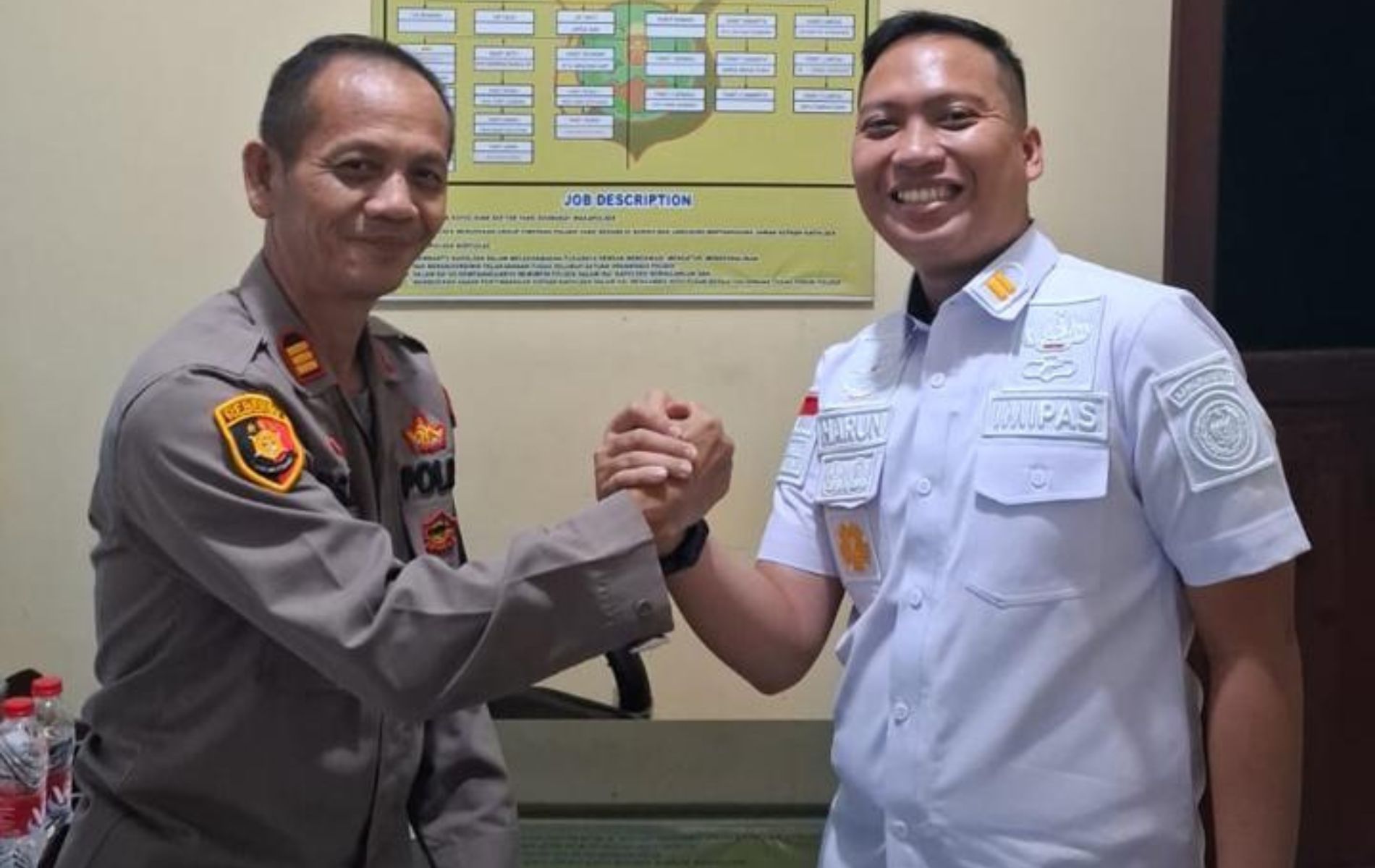 Ka.Kpr Rutan Kelas I Medan Audiensi Dengan APH Setempat