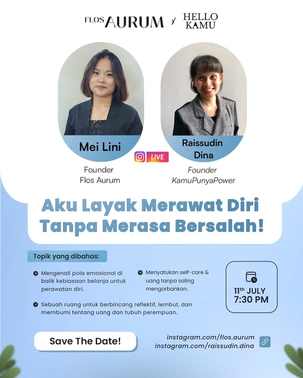 Kolaborasi Flos Aurum dan Hello Kamu Tawarkan Perspektif Baru tentang Self-Care