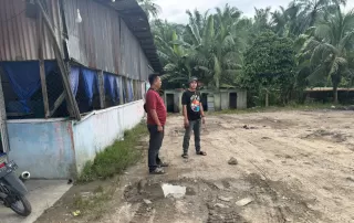 Polsek Pulau Raja Cek Dugaan Penampungan CPO Ilegal di Desa Mekar Sari