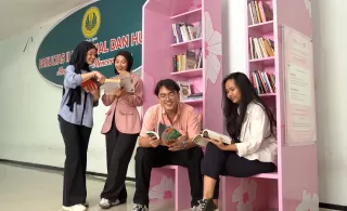 BNB Sambut Ultah ke 4 di Indonesia Usung Tema 'Joy in Every Heartbeat' dan Inisiasi CSR 'Pink Library'