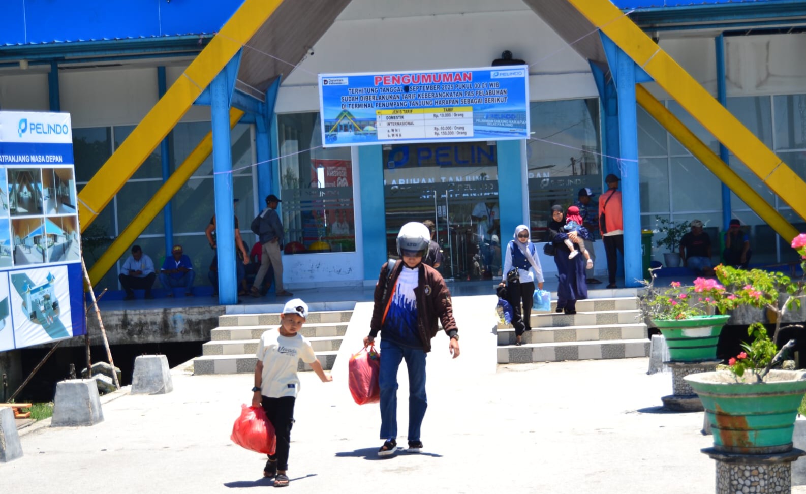 Catat! Pelindo Tetapkan Tarif Pas Penumpang di Terminal Tanjung Harapan Selatpanjang