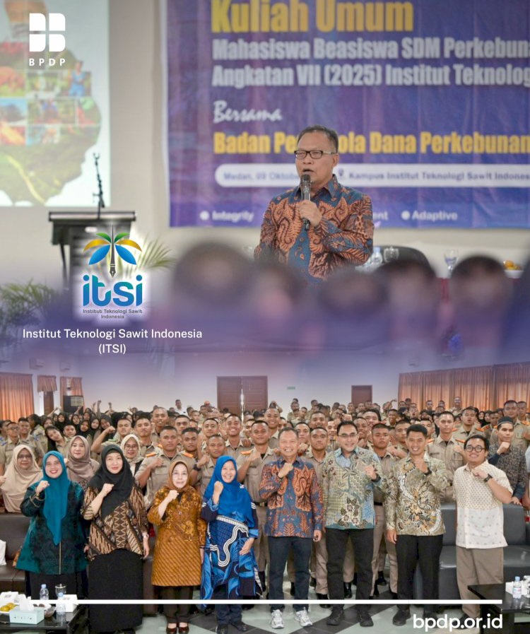 Termasuk ITSI, BPDP Kuliah Umum Serentak di Enam Kampus di Sumatera Utara