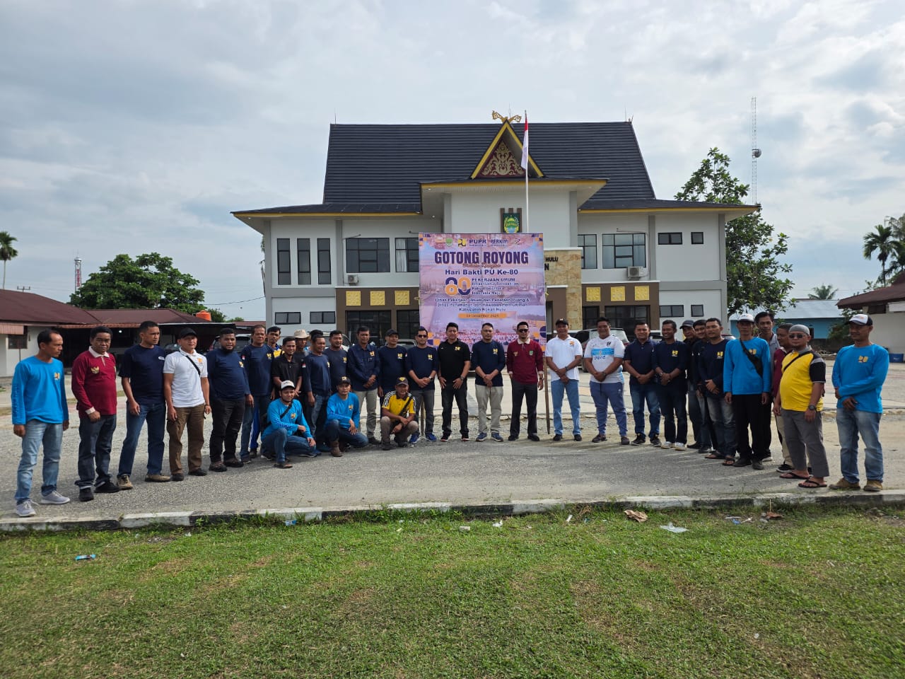 Hari Bakti PU ke 80 2025, Pemkab Rohul Fokus Genjot Perbaikan Infrastruktur