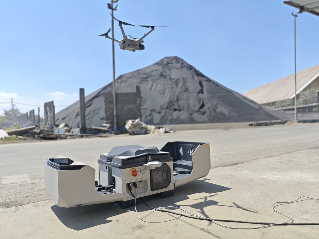 DJI Dock 3: Solusi Otomatis Pemantauan Stockpile Pertambangan dan Konstruksi