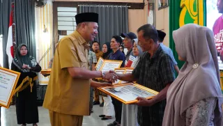 Bantuan Stimulan Tahap II Kembali Disalurkan, Bupati Langkat Pastikan Tidak Ada Pemotongan