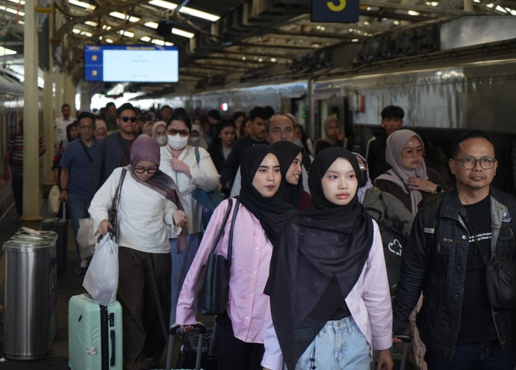 Arus Balik di Daop 2 Bandung Merata, Kebijakan WFA dan Stimulus Diskon Tiket Faktor Pendorong
