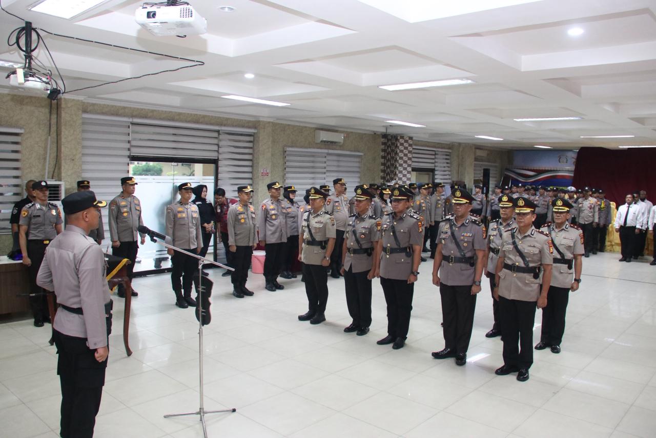 Rotasi Pejabat Polresta Pekanbaru, Kapolresta Tekankan Kinerja dan Pelayanan Publik