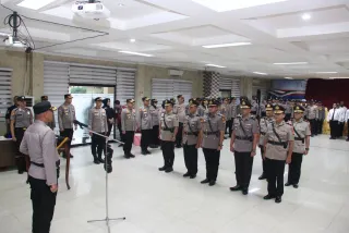 Rotasi Pejabat Polresta Pekanbaru, Kapolresta Tekankan Kinerja dan Pelayanan Publik