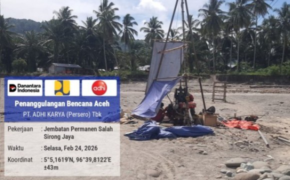 Tahap Awal Pembangunan Jembatan Rangka Baja di Salah Sirong Dimulai, Ini Kata Kementerian PU