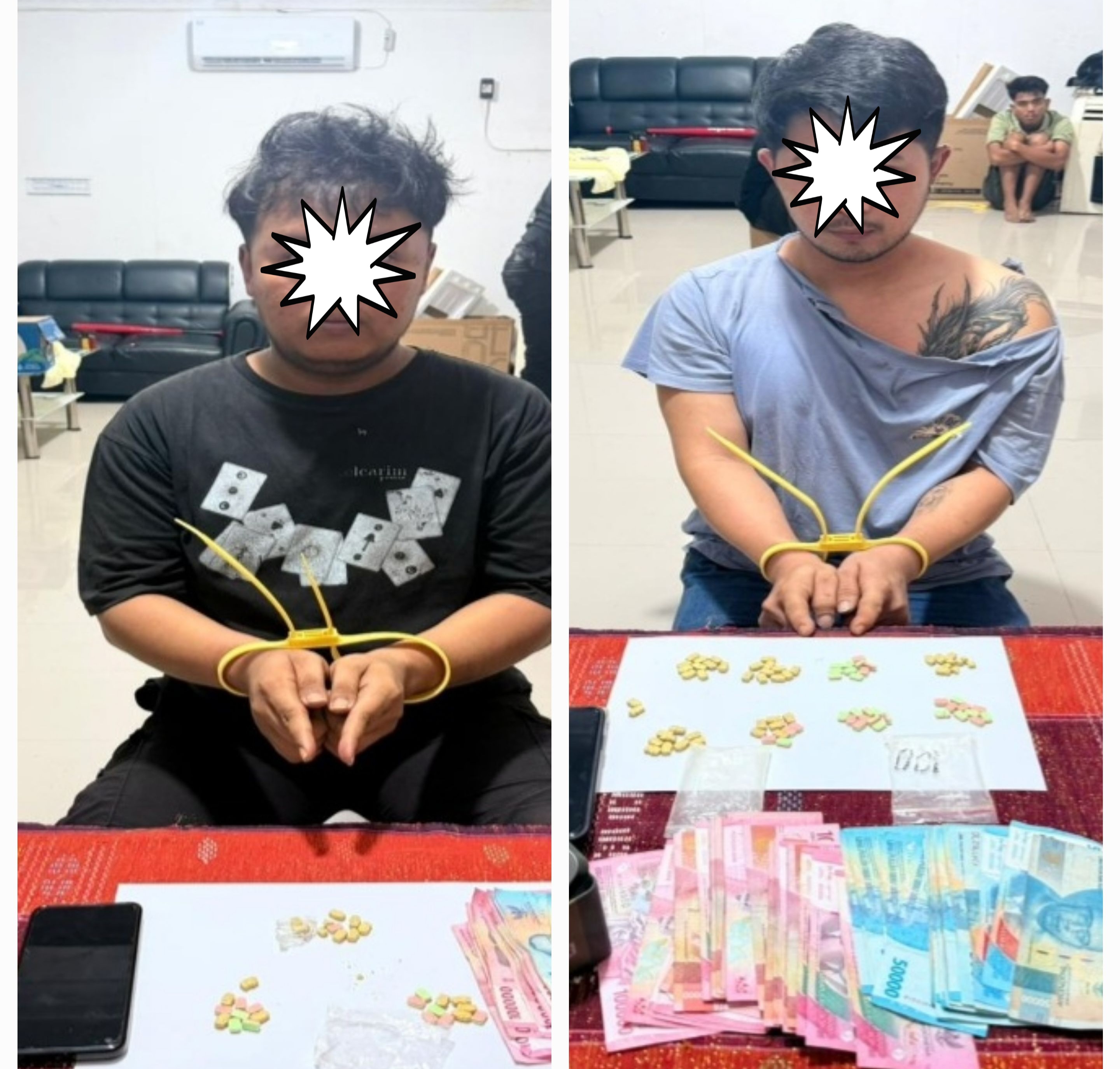 Warga Gajah Sakti dan Titian Antui Dikerangkeng Polisi Gegara Jualan Pil Ekstasi