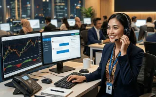 Broker Lokal Layanan 24 Jam Customer Support di Indonesia