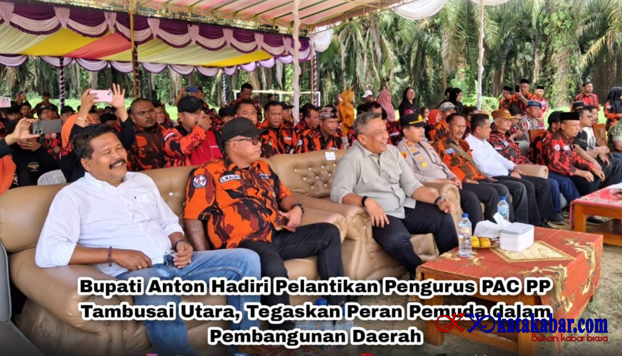 Sah! Lambok Simanjuntak Nakhodai PAC PP Tambusai Utara