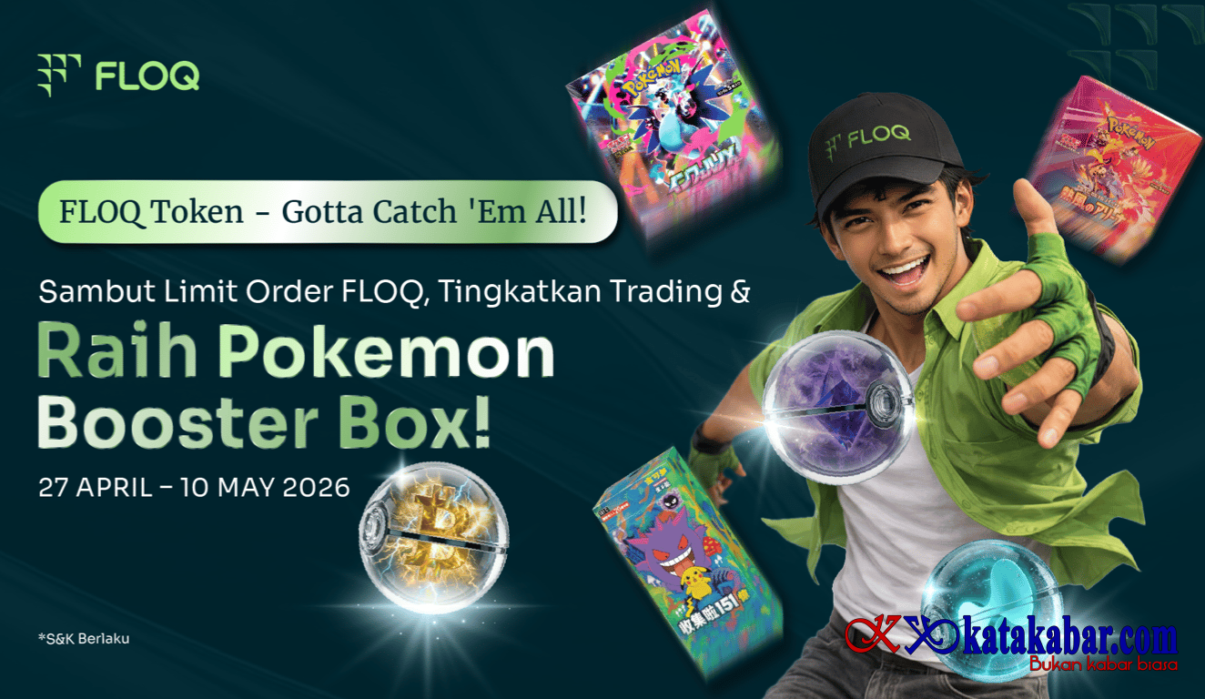 FLOQ Dorong Pengguna Trading Strategis Zero Fee, Luncurkan Limit Order dan Kampanye Tema Pokémon