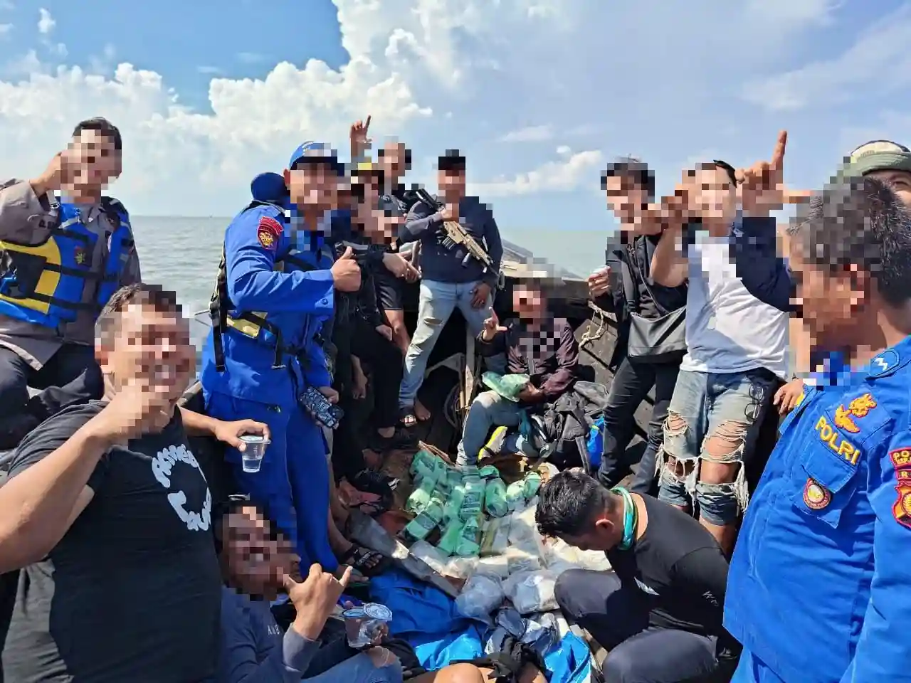 Polres Meranti Gagalkan Peredaran Sabu 27 Kg Jaringan Internasional, 2 Kurir Ditangkap