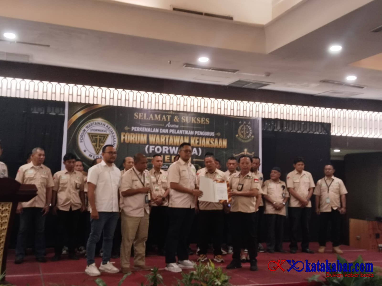 Pengurus FORWAKA Medan Periode 2026–2028 Resmi Dilantik, Irfandi Harap Perkuat Sinergi Pers dan Penegak Hukum