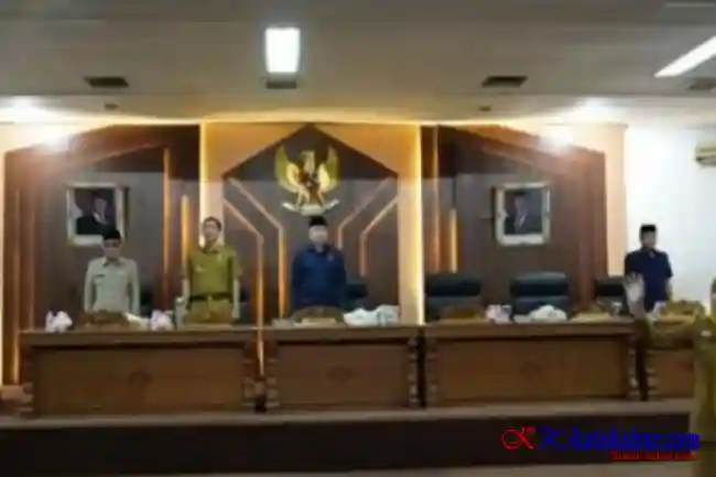 DPRD Batang Hari Gelar Paripurna Penyampaian Rekomendasi LKPJ 2025