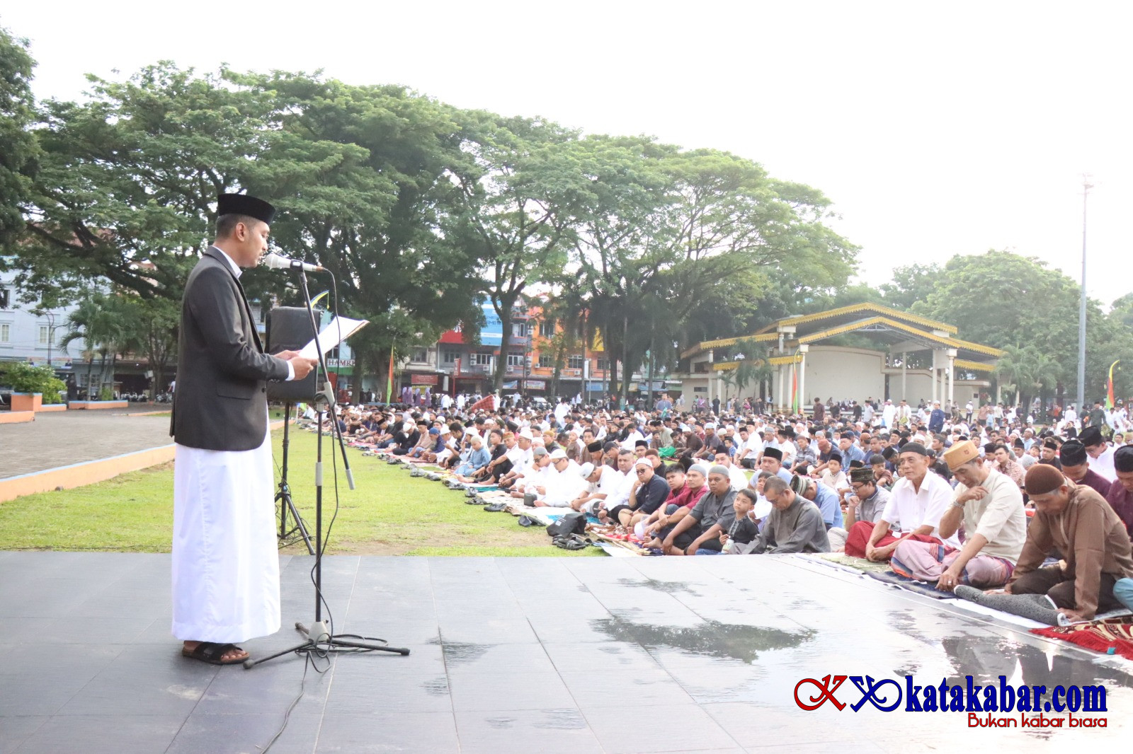 Pemko Binjai Gelar Salat Idul Adha 1447 H di Lapangan Merdeka