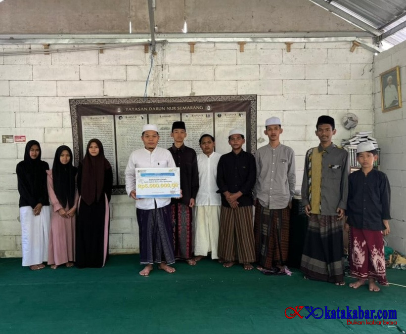 Holding PTPN Salurkan Bantuan Operasional Panti Asuhan di Semarang Lewat PTPN I Regional 3