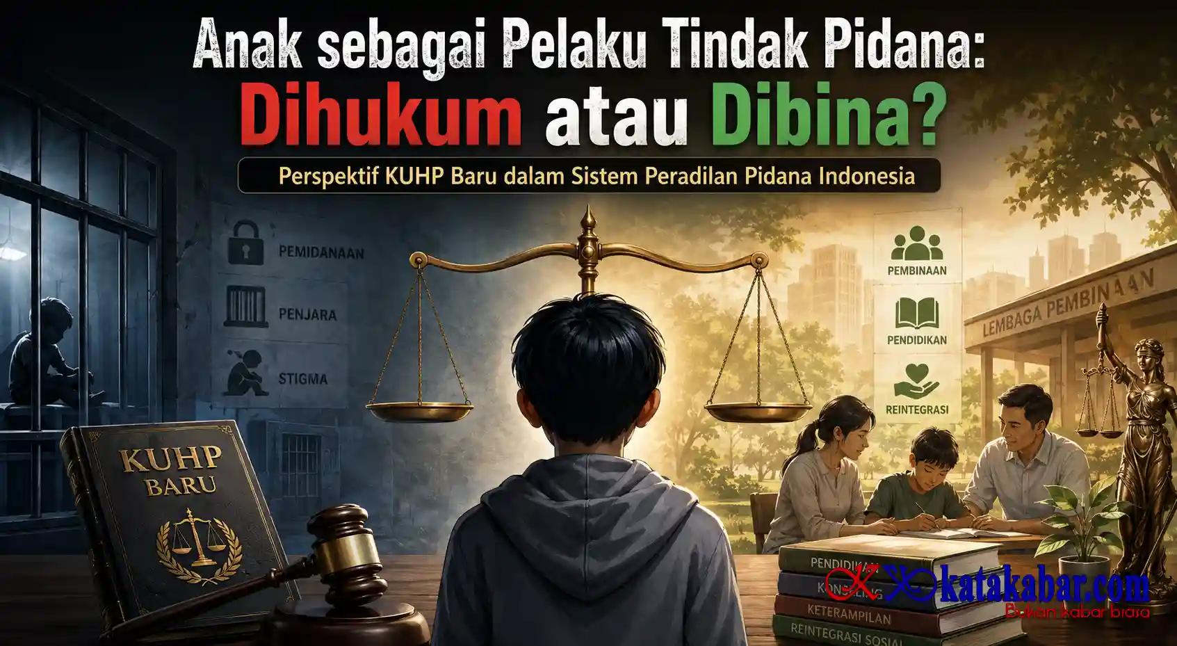 Anak sebagai Pelaku Tindak Pidana: Dihukum atau Dibina? Perspektif  KUHP Baru dalam Sistem Peradilan Pidana Indonesia