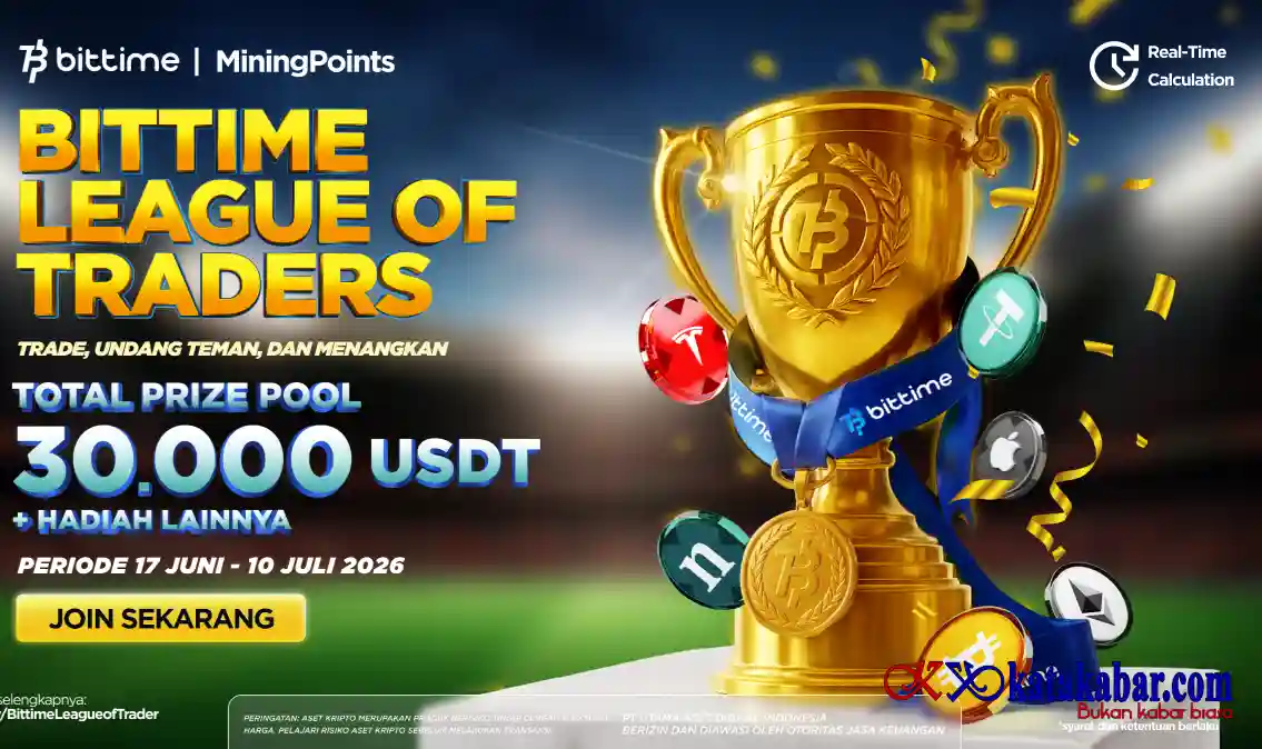Rayakan Demam Piala Dunia, Bittime Hadirkan League of Traders Investor Indonesia