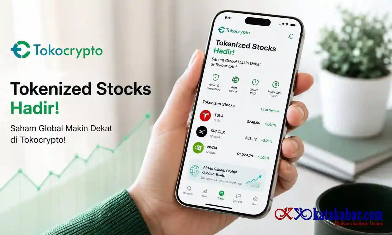 Buka Akses Saham NVIDIA hingga SpaceX Lewat Kripto, Tokocrypto: Investor Indonesia Bisa Ikut Masuk!