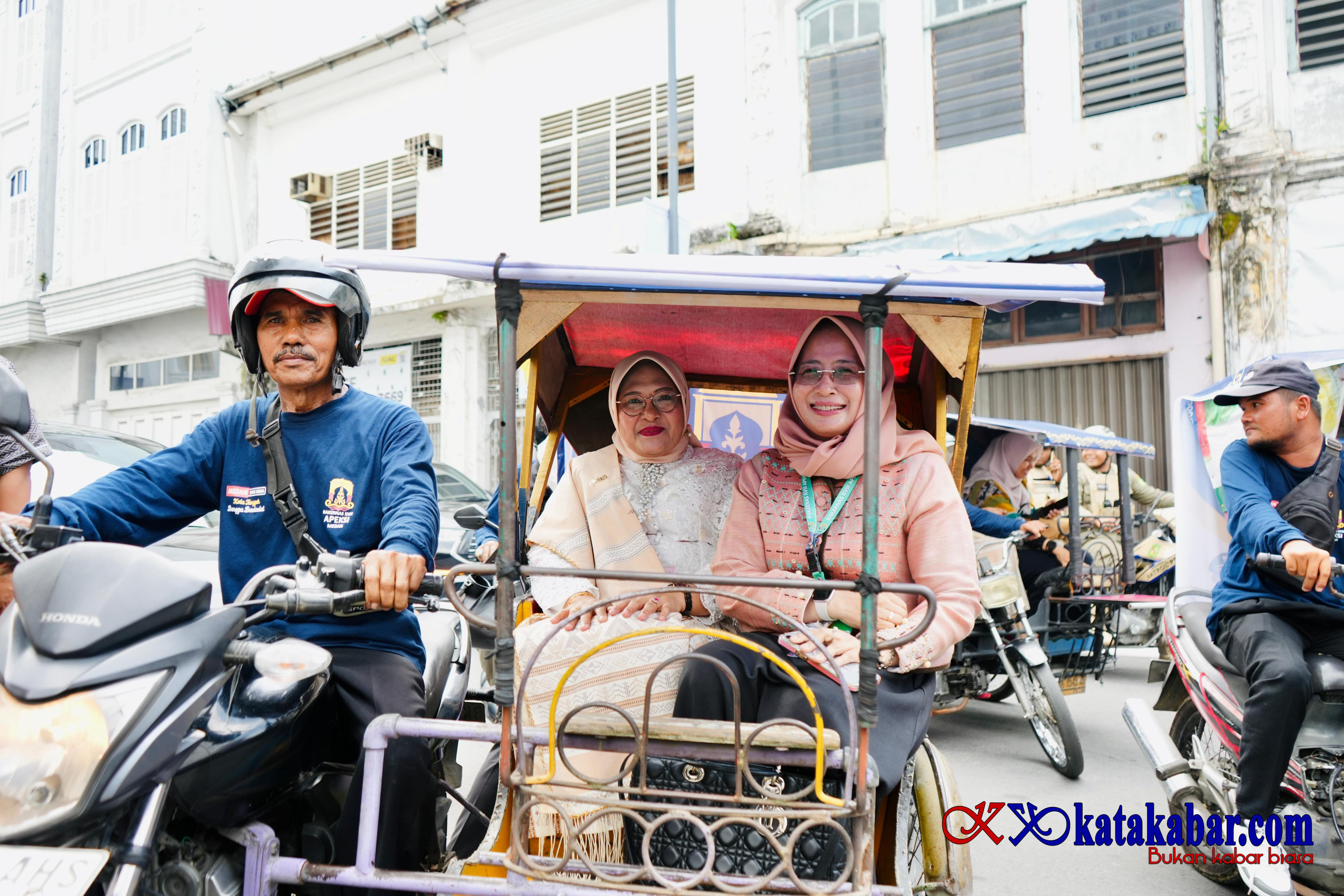 Ketua TP PKK Kota Binjai Hadiri Ladies Program Rakernas XVIII APEKSI 2026 di Medan