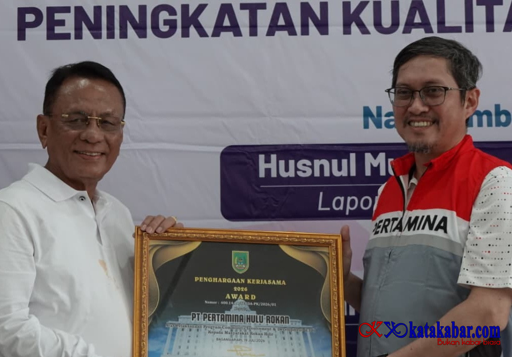 PHR Diganjar Apresiasi Oleh Pemkab Rohil Berkat Sinergi Program Pemberdayaan Masyarakat
