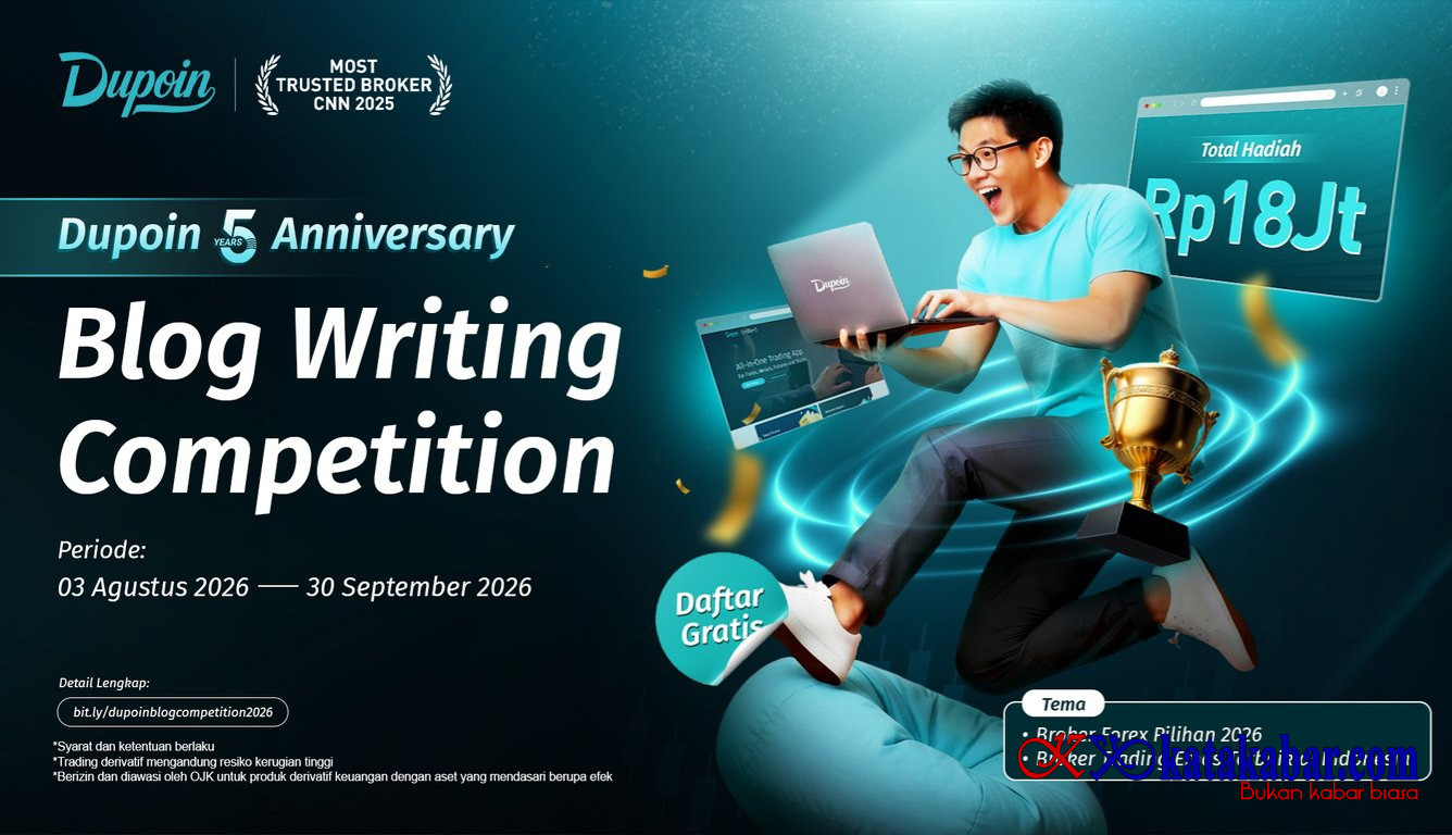 Hobi Nulis? Ikuti Dupoin Blog Competition dan Raih Hadiah Jutaan Rupiah!