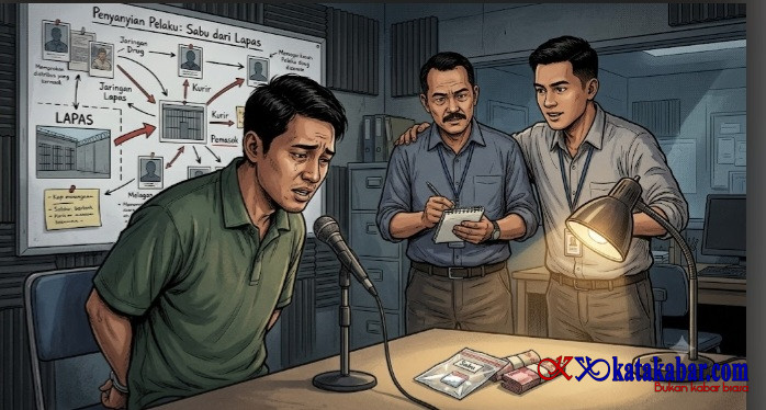 Nanyian Pelaku Sabu Asal Mandau Bikin Geger! Lapas Sarang 'Narkoboikah'?