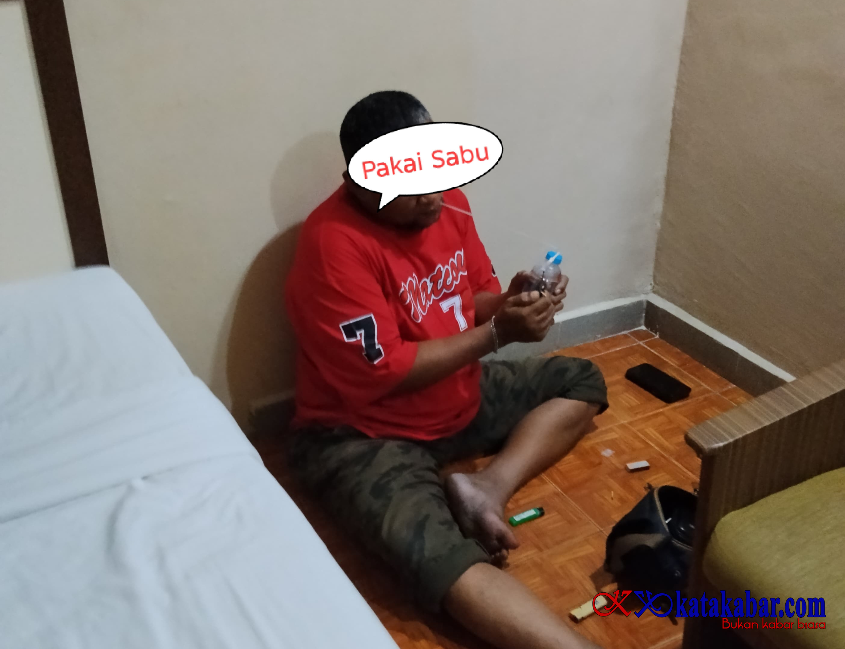 Viral! Diduga Pegawai Dishub Inhu Lagi Asyik Nyabu