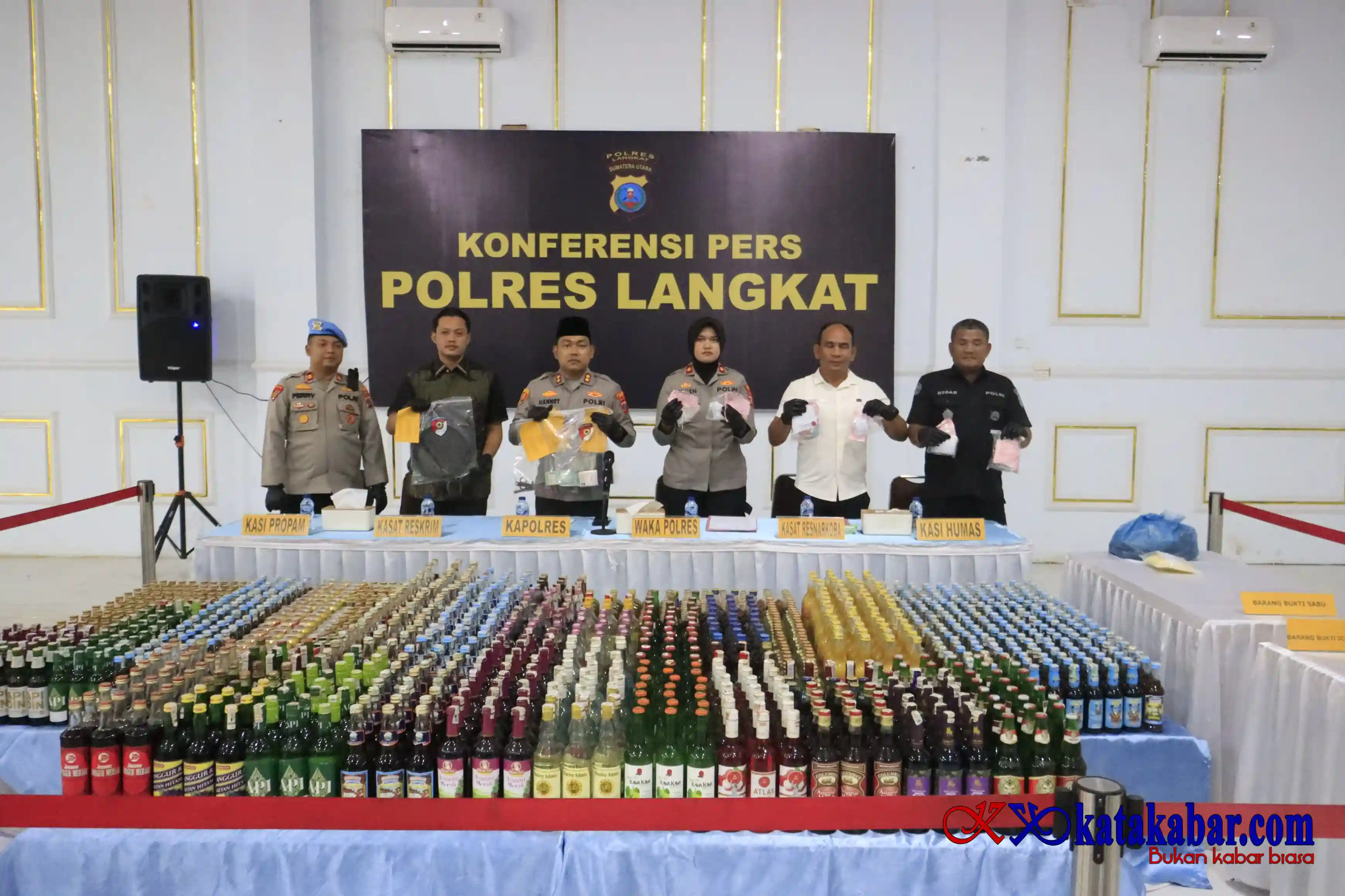 Polres Langkat Ungkap Sejumlah Kasus Menonjol, Kapolres: 2.268 Jiwa Berhasil Diselamatkan