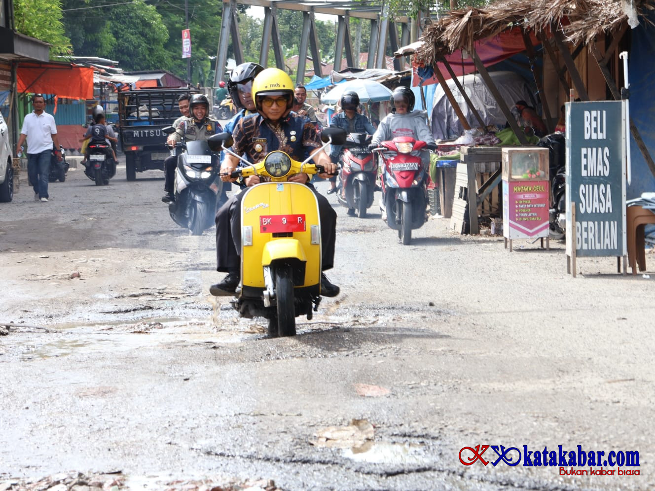Jalan Wahidin Baru Binjai Rusak, Perbaikan Dijadwalkan September 2026